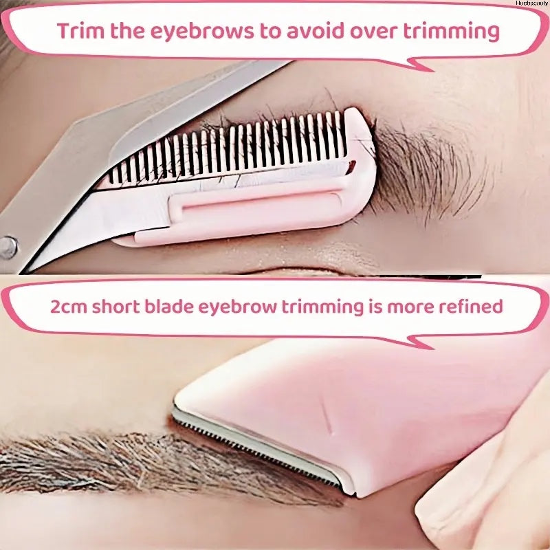 3-Piece Eyebrow Scissors Set