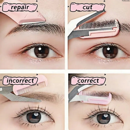 3-Piece Eyebrow Scissors Set